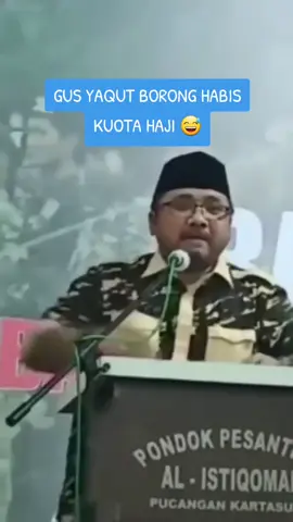 GUS YAQUT BORONG HABIS KUOTA HAJI 😅 #korupsidanahaji #kpk #korupsi  #nkri #anaklanang 