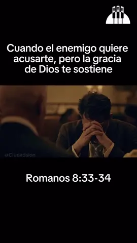 Cuando sientas que las acusaciones del enemigo te abruman, recuerda que la gracia de Dios te sostiene. 🙏✨ Él es quien te justifica, no hay nada que pueda condenarte. Romanos 8:33-34. ​#Fe #Dios #Gracia #Motivación 