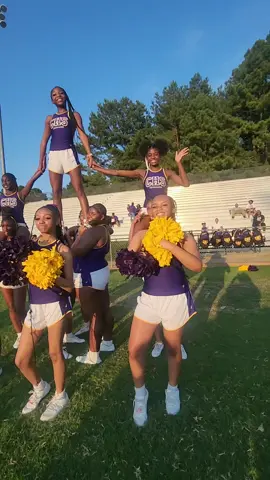 💜💜💛💛Mine #fyp #cheer #pyramids #cheertok