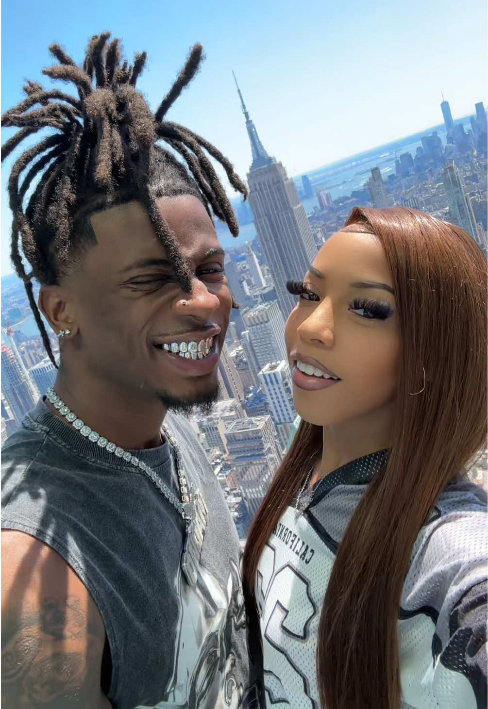 Yall know where we from atp😂 @GoldMoneyGrillz #newyork #couplegoals #fyp #mj4l #relationshipgoals 