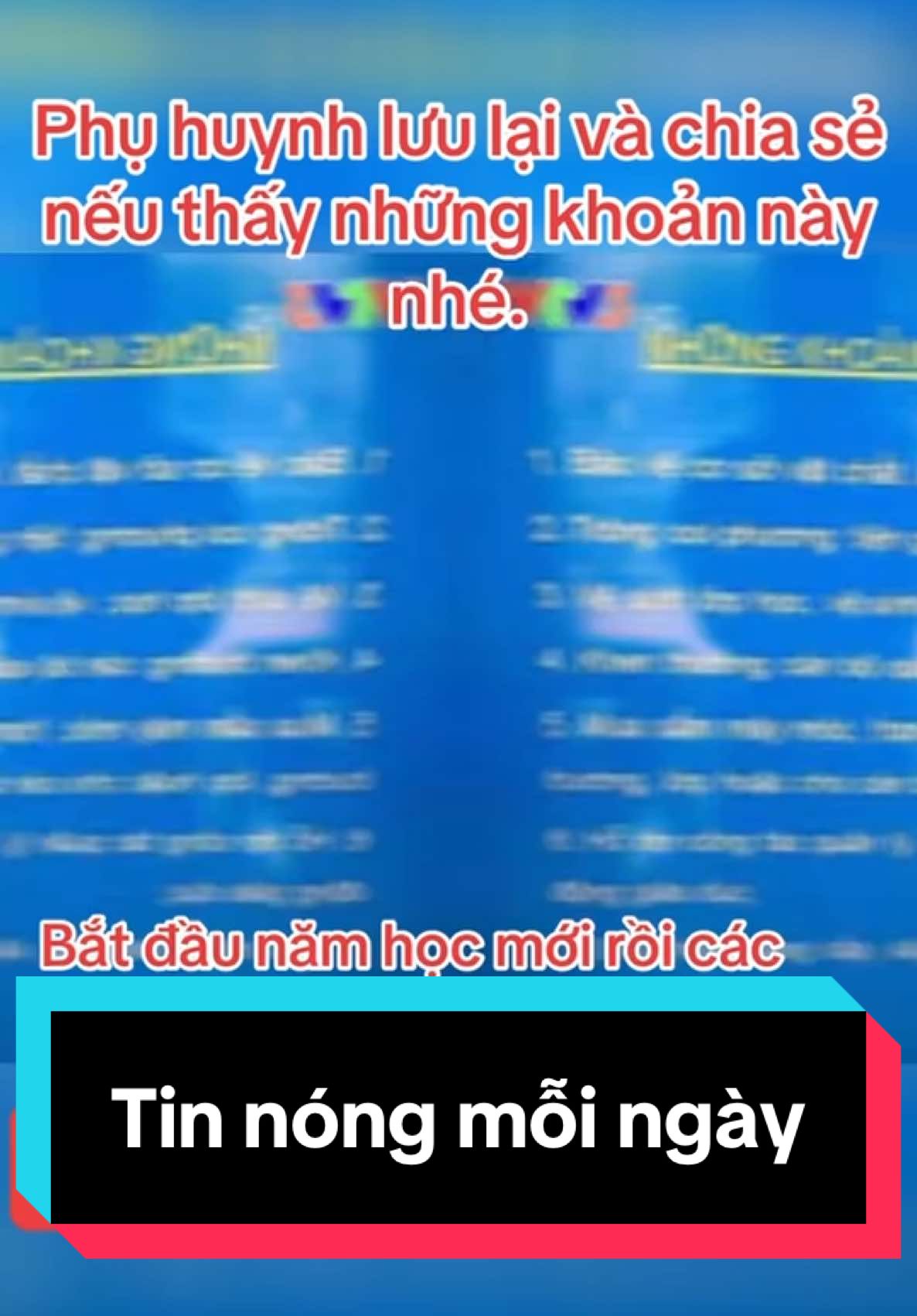 Các phụ huynh ơi lưu ý nhé có thể phản anh ngay không thể để sai phạm và dung túng cho cái sai được.nhà nước luôn ủng hộ và bảo vệ cái đúng#namhocmoi #tienhoc #phidaunamhoc #mienhocphi 