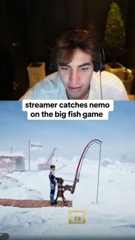 streamer catches nemo on the big fish game #bigfish #streamer 