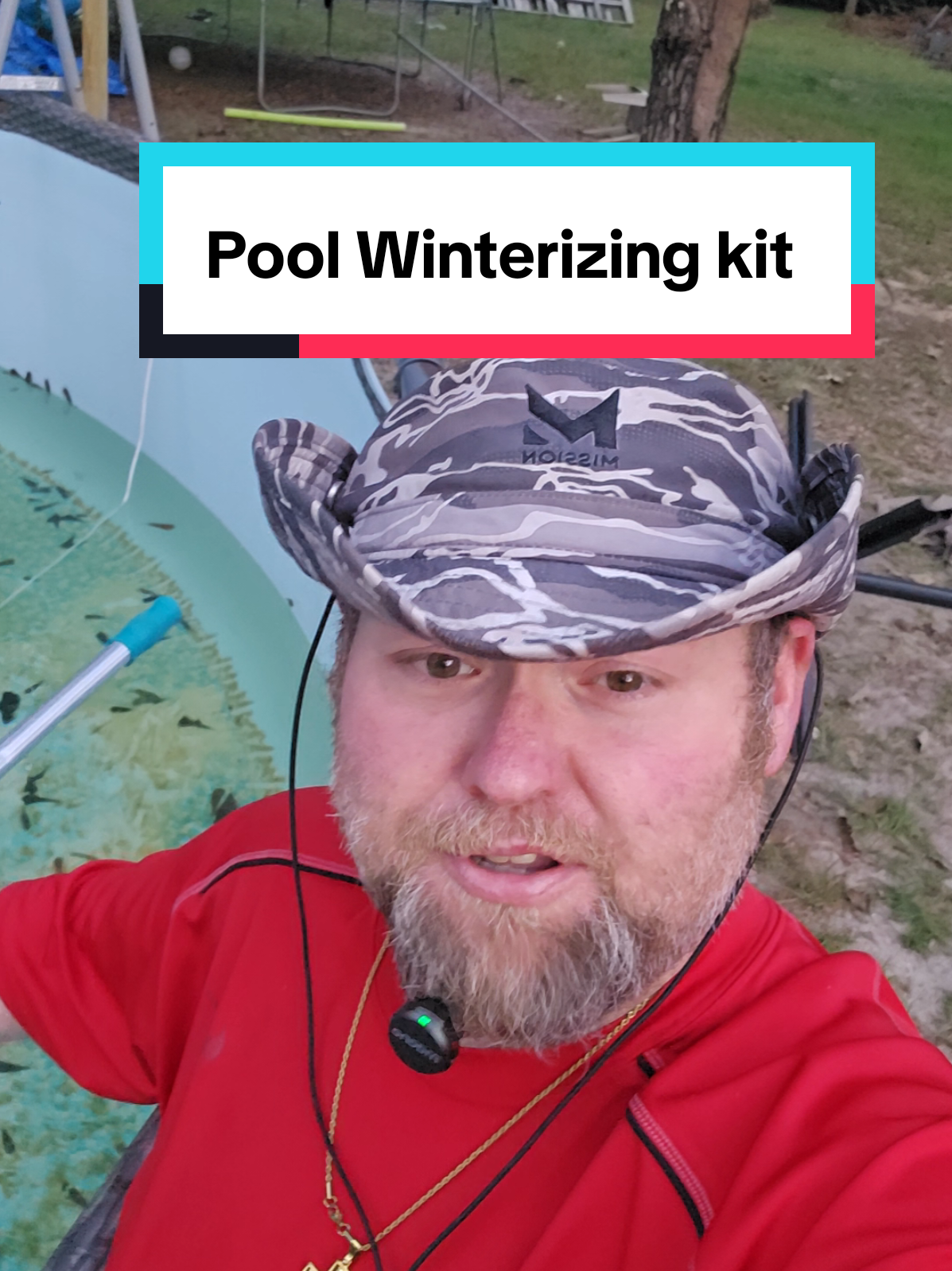 Pool Winterizing capsules to keep your pool algae free till next summer 