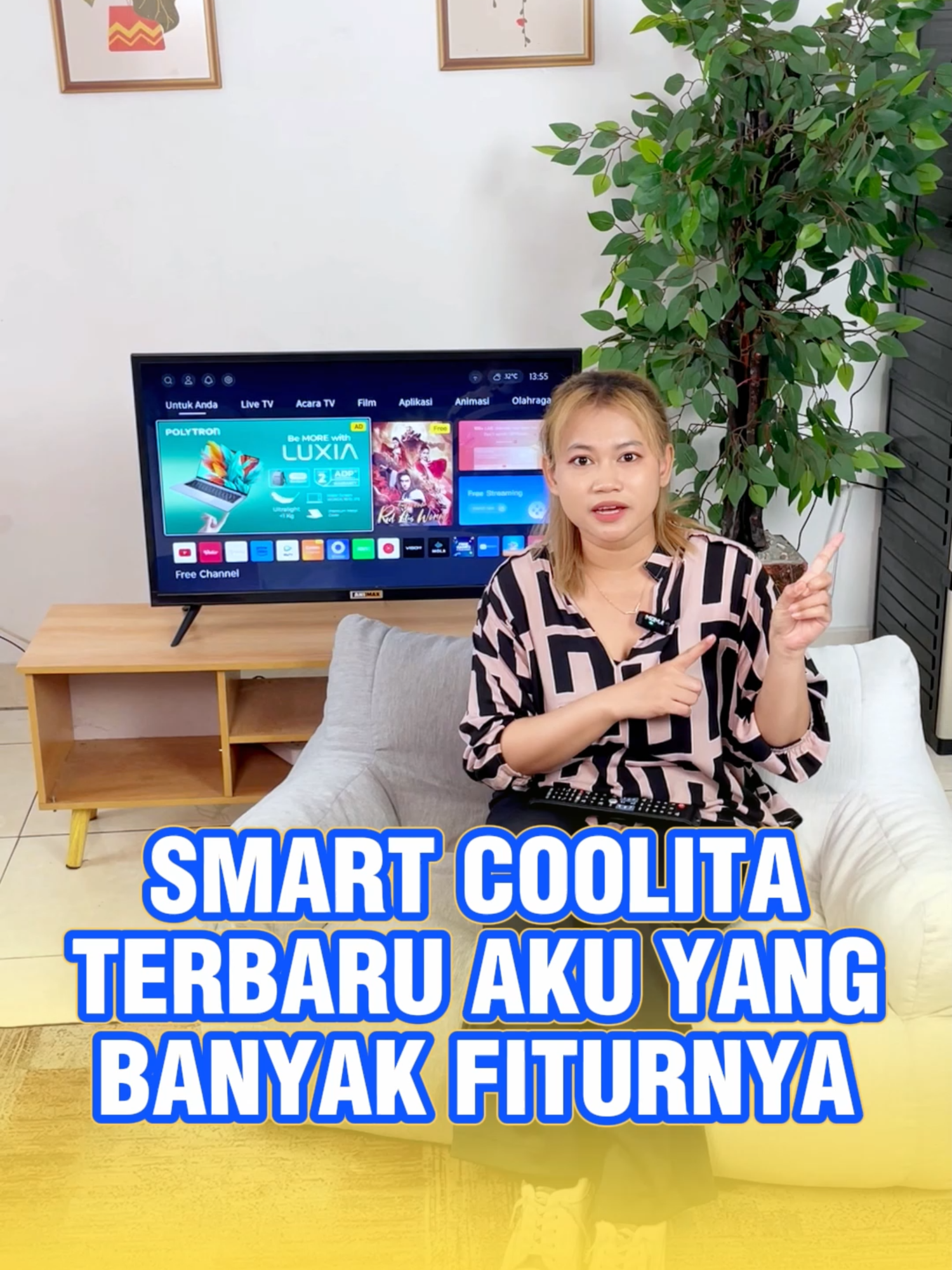 Mau dapetin fitur yang banyak aplikasinya, pake aja TV smart coolita aku #paydaysale #wibgajian #tvhargamurah #TV #elektronikrumahasik