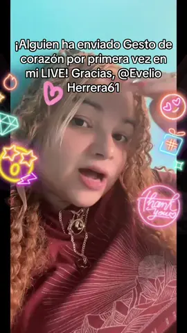 ¡Me ha encantado! ¡Gracias, Evelio Herrera61! Es la primera vez que veo este Regalo en mi LIVE.@Evelio Herrera61 #tiktoklive #livehighlights #livegift #heartsignal #gestodecorazón 