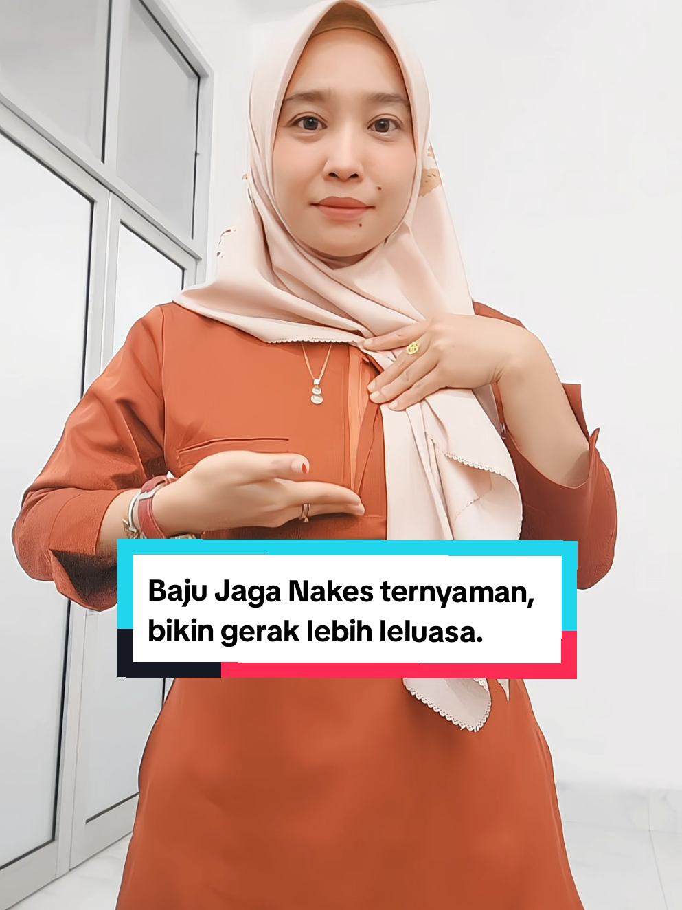 Baju jaga Nakes..#promoseruweekend #livehighlights #bajujaganakes #bajuOK #bajujagaperawat 