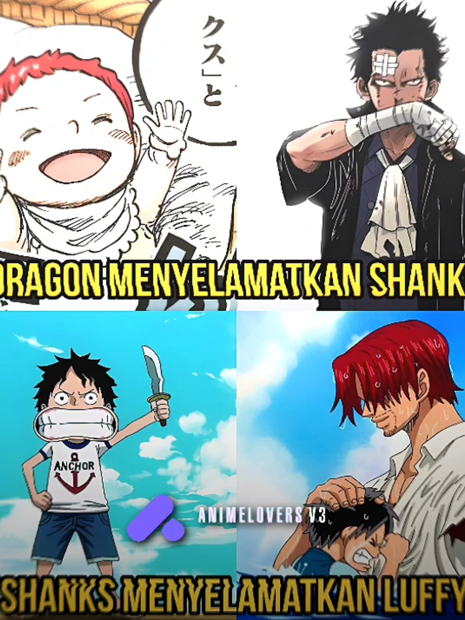 makin seru😌#monkeyddragon #dragon #akagaminoshanks #shanks #luffy #onepiece1159 #onepiece 