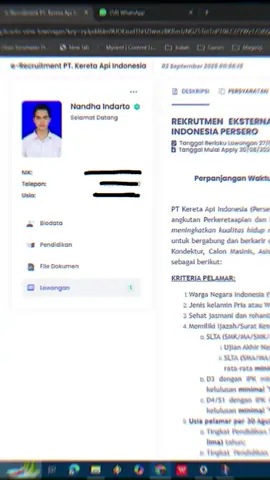 Info Daop Yogyakarta kang🔥#kai2025 #kairecruitment #BUMN 