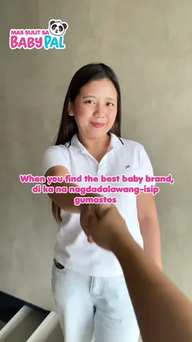When You Know, You Know, Momshie! Kapag nahanap mo na ang best baby brand, hindi ka na nagdadalawang isip gumastos lalo na kapag naka BUY 1 TAKE 1 ang BabyPal Quick Dry Diaper!😍Super Sulit. Swak sa Budget. Don't miss out, Shop now!🛒 #BastaBabyPalSulit #BabyPal #QuickDryNaPinasulitPa 