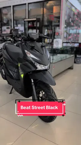 Beat Street Black Ganteng juga ya ternyata 🤩🤩 Melayani:Cash-Kredit-Tabungan Motor Honda #fyp #honda #beatstreet 