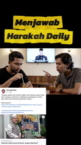 Ulama tetap dihormati sebagai pewaris ilmu wahyu.  Namun pengurusan ekonomi memerlukan data, dasar fiskal dan kepakaran teknikal. Islam menuntut kita berganding bahu ulama, profesional dan kerajaan agar rakyat mendapat manfaat.  Hakikatnya selepas lebih 30 tahun, masalah asas di Kelantan masih belum selesai. Rakyat berhak kepada solusi, bukan sekadar retorik. #politik #kelantan #malaysia #fyppppppppppppppppppppppp #fyp #viral #trending 