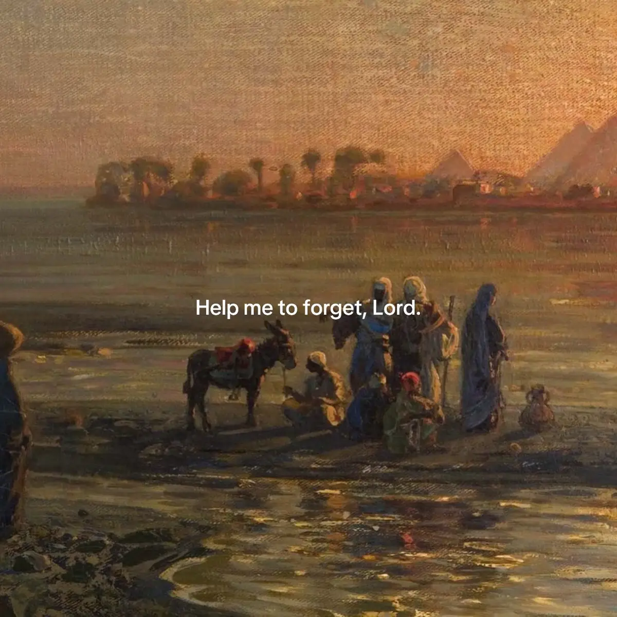 I will forgive because I’ve been forgiven. 