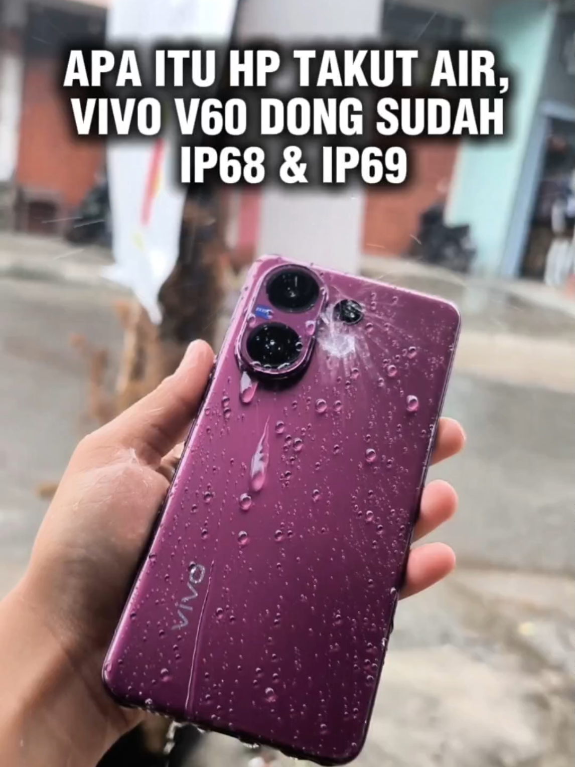 Udh ga jaman ygy hp takut air🥵🔥#vivov60 #fyp #viral #trending #masukberanda 