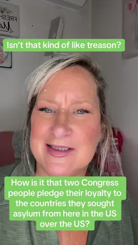 #congress people with loyalties to other countries over the US