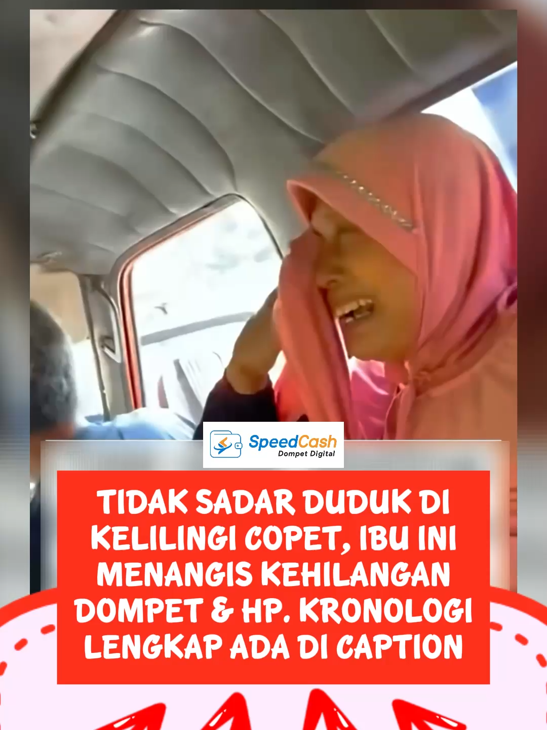 Seorang ibu jadi korban pencopetan di angkot jurusan Bumiayu–Tonjong. Komplotan berisi 4 orang berpura-pura sakit dan minta bantuan, lalu mengambil dompet serta HP korban. Aksi berlangsung singkat di antara Kaligadung–Kalisalak. Warga diminta lebih waspada saat angkot ramai. - SpeedCash sc: diniimtiyaz #berita #info #fyp #ForYou #speedcash