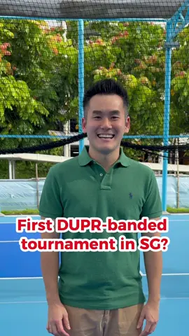 Get ready, Singapore! We're bringing you the first-ever DUPR-banded tournament! This is your chance to compete against players at your skill level, ensuring every match is challenging, competitive, and a ton of fun. Stay tuned for more details, including registration links and tournament format! #PickleballSG #PickleballSingapore #pickleball #pickleballislife #pickleballaddict  ........................................................ ♬ ♬ Artist: Bryo Track: Happiness www.instagram.com/bryomusic_ ..........................................................