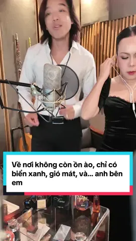 “Anh muốn được cùng em về vùng biển vắng, nơi tình yêu là bản nhạc, và chúng mình là ca từ đẹp nhất.” 🎵🌊 #viethuong #BienVaEm   #VeVungBienVang   #TinhYeuVaAmNhac   #HoaiPhuongVietHuong                 