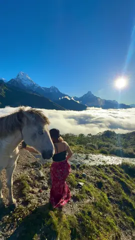 #fyp#कता छौ मेरो फूल#what a beautiful song#fyp #foru  with 🐴🫶🏽view from Muldai view point 