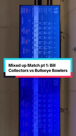 Mixed Up Match pt 1: Bill Collectors vs Bullseye Bowlers #fyp #tiktok2025 #motiv #bowling @jcrutch402 