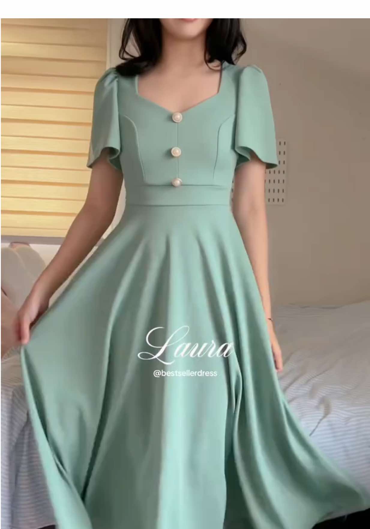 Laura✨🤍 #fyp #bestsellerdress #trending #churchdress #dress 