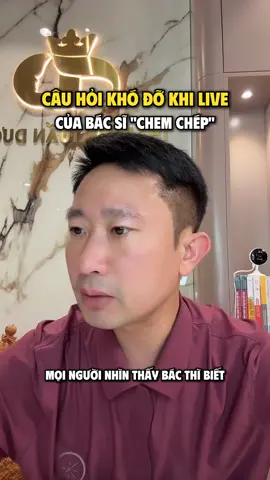 Các bạn hỏi khó bác sĩ quá #bacsytuanduong #thammytuanduong #thammy #lamdep 