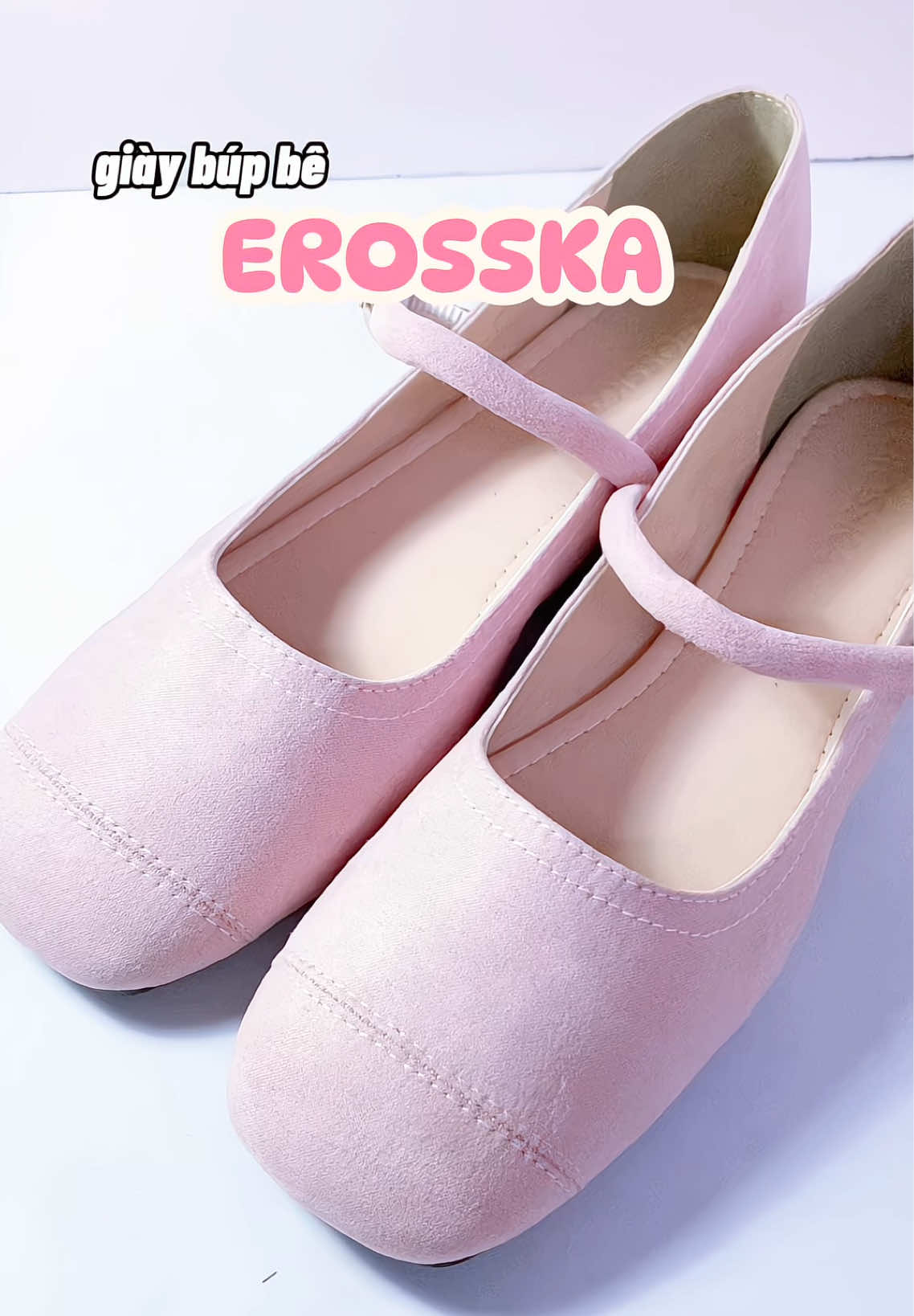 Xinh dịu điệu đà với em giày búp bê nhà Erosska lun ý #foryou #xh #giaybupbe #erosska #giaybupbenu 