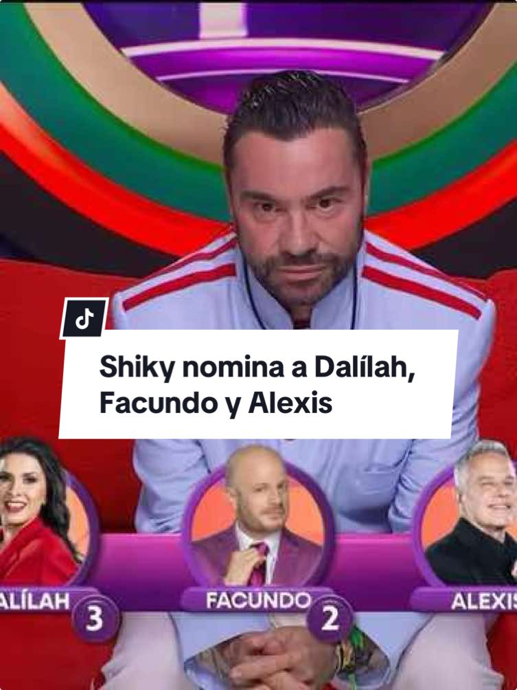 @yosoyshiky nomina a @dalilahpolanco, @facufacufacundo y a @alexisayalaone. Si quieres ver el momento COMPLETO, suscríbete ya a @vix y no te pierdas de nada con el 24/7 🔥 #LaCasaDeLosFamososMx disponible también en #LasEstrellas y #Canal5