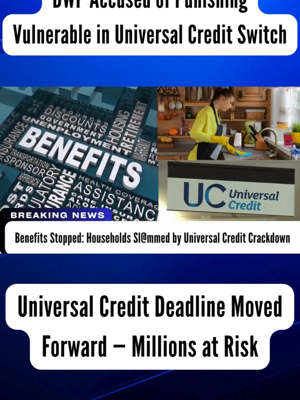Benefits Stopped: Households Slammed by Universal Credit Crackdown #universalcredit   #DWP   #benefits   #public   #UK           