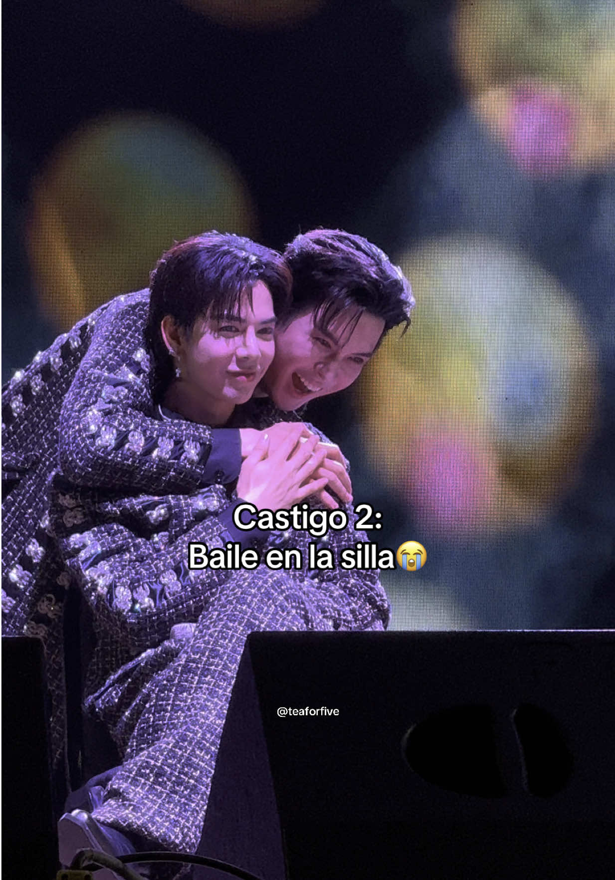 Nadie fue realmente castigad0 en esta secuencia 🙂‍↔️ JAJAJAJS  #billybabe #fanmeeting #billypatchanon #babetanatat #peru 