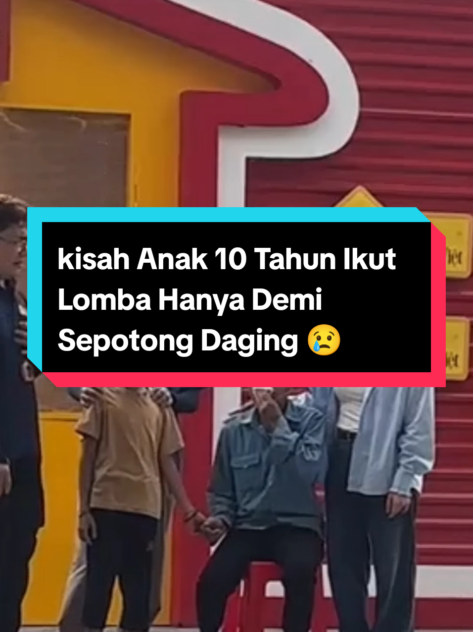 Anak 10 Tahun Ikut Lomba Hanya Demi Sepotong Daging#KisahNyata #InspirasiHidup #CeritaMenyentuh #MotivasiHidup #fyp 