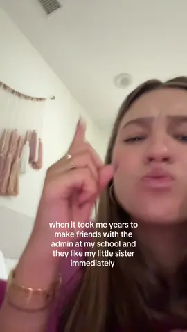 have fun with your PRIVELEGE #justleahgrwm #school #sister 