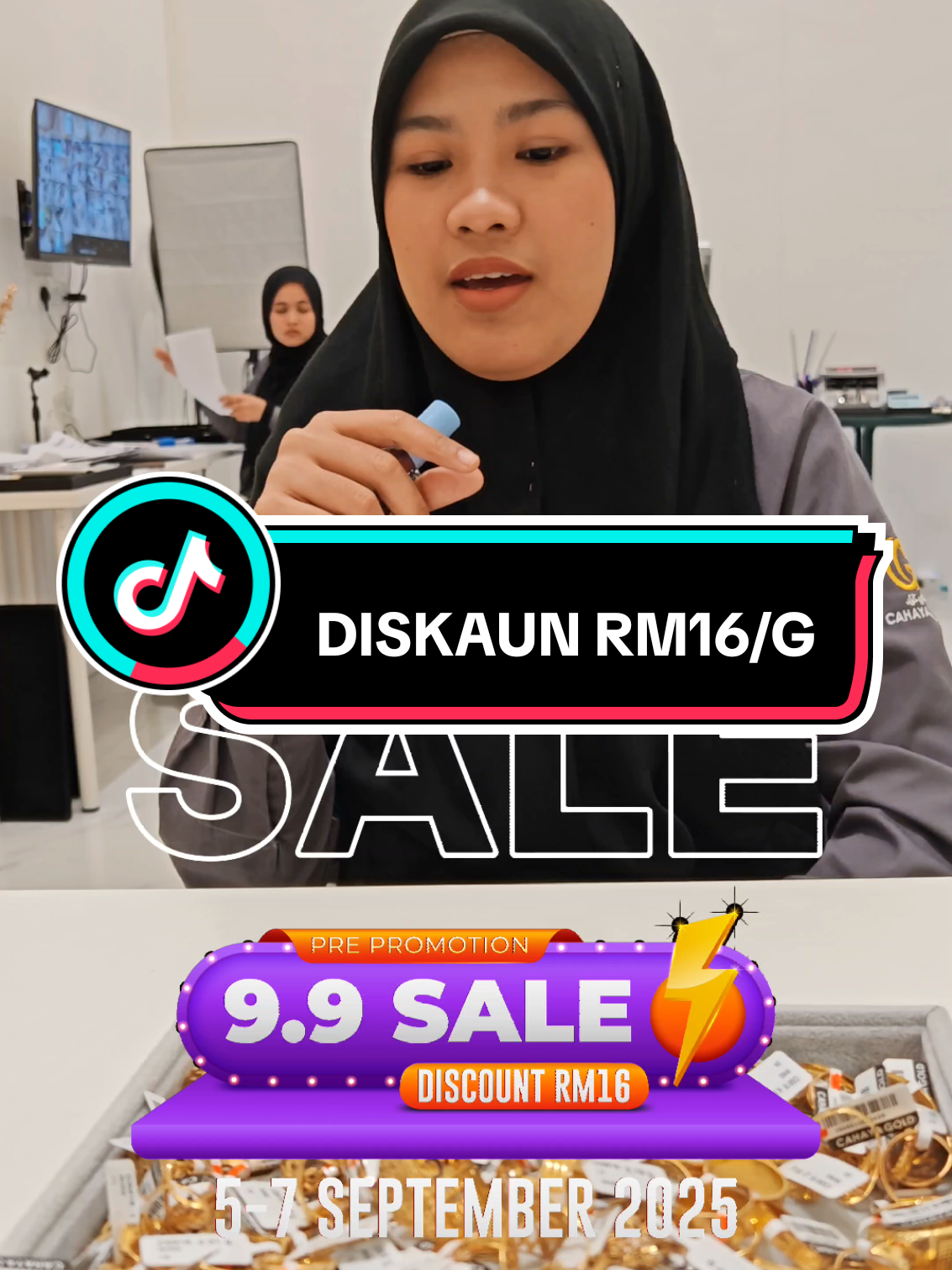 Guys harga emas tinggi sekarang. Jom datang kedai dapatkan harga runtuh ni. #preloved #emas916 