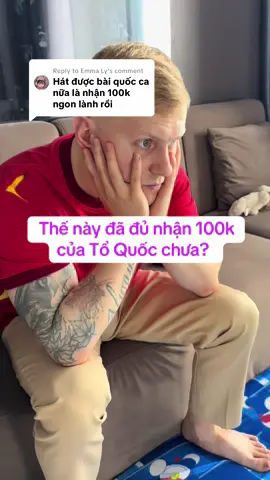 Replying to @Emma Ly  hát thế này có đủ thuyết phục cán bộ cho 100k chưa? 🤣🤣🤣 #vovietchongtay #xuhuongtiktok #quockhanh #yeunuoc #giadinhtinny 