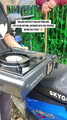 Luto anytime, anywhere! With the Portable Butane Gas Stove, hassle-free ang outdoor cooking mo—camping, picnic, or kahit emergency, ready ka lagi! 💯👌 #PortableButaneStove #OutdoorCookingPH #ritchellebesnar  #CampingEssentials #GasStove 
