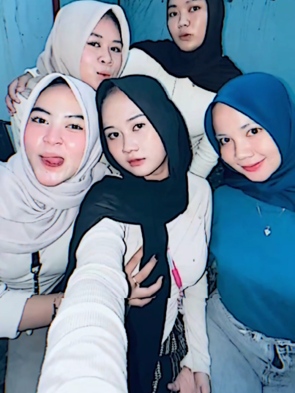 cewe berbaris wkwk #jjtipis #4upage #foryou #jilbabgede #tobrutstyle😋 
