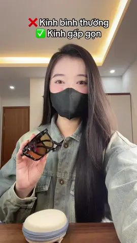 Tặng kèm bao da đỡ lo gãy kính #xuhuong 
