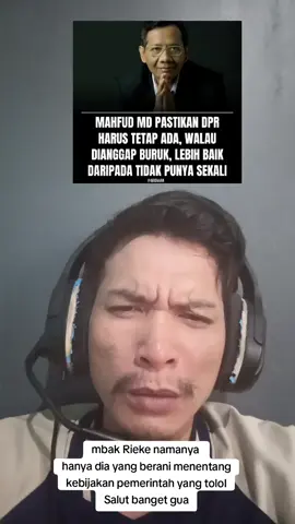 Mahfudz md pastikan DPR harus tetap ada 