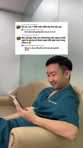 Có “Chem chép” ngon từ thịt ngọt từ xương không bác sĩ? #bacsytuanduong #thammytuanduong #thammy #lamdep 