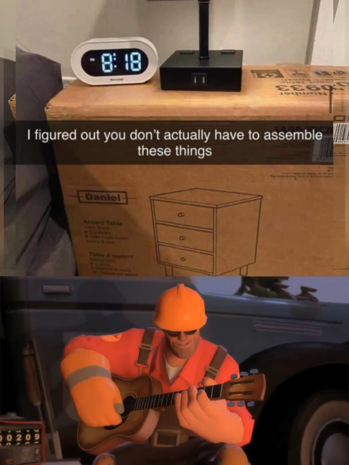 meet the engineer #tf2 #tf2engineer #ikea #xycba