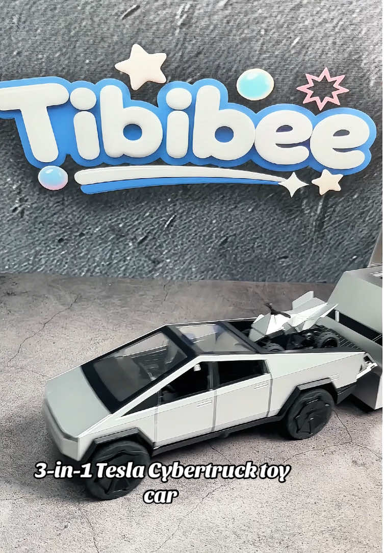 Tesla Cybertruck toy car #tiktokshoplabordaysale #videowave #tesla #toy #fyp 