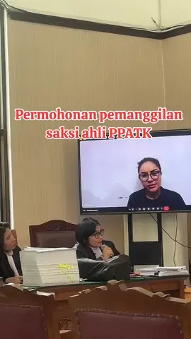 JPU minta permohonan surat khusus penjemputan saksi ahli🤯
