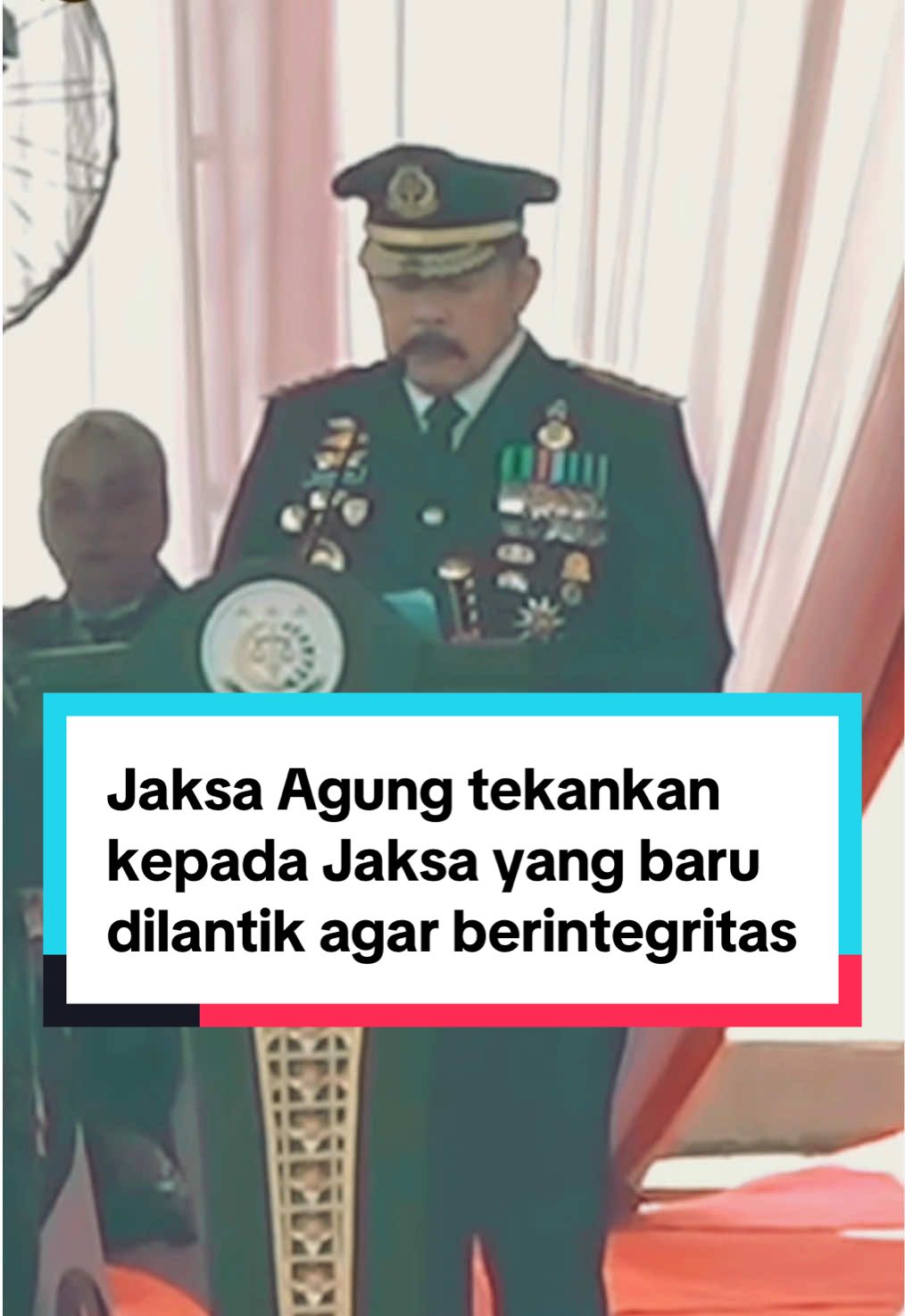 Jaksa Agung era Presiden Prabowo 🥶🥶 #fyp #loyalitaskejagung #stburhanuddin #bagimunegeri #tiktokpelitfyp 