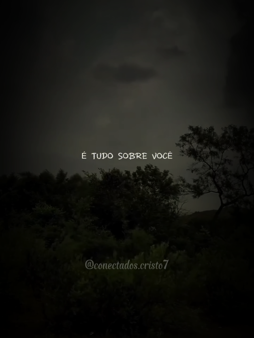 3:30| É tudo sobre você ❤️‍🔥🎵 . . . #jesus #louvor #gospel #inspiration #lyricsvideo 