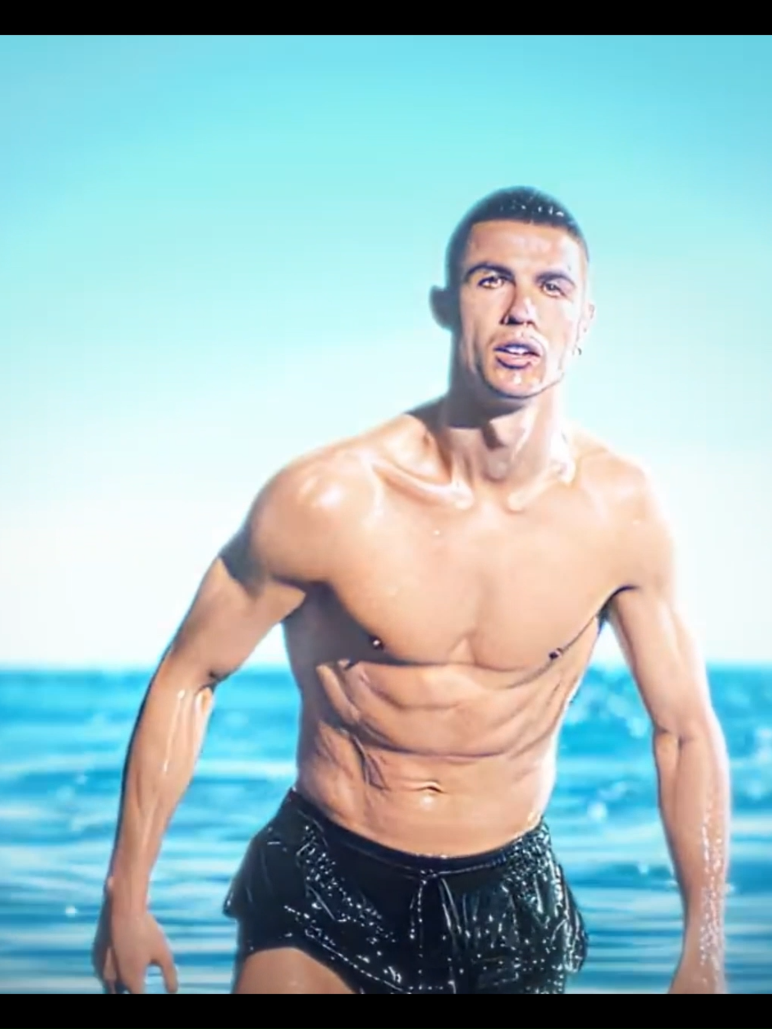 !@#$%          Ronaldo the goat⚽ Hardwor%^king