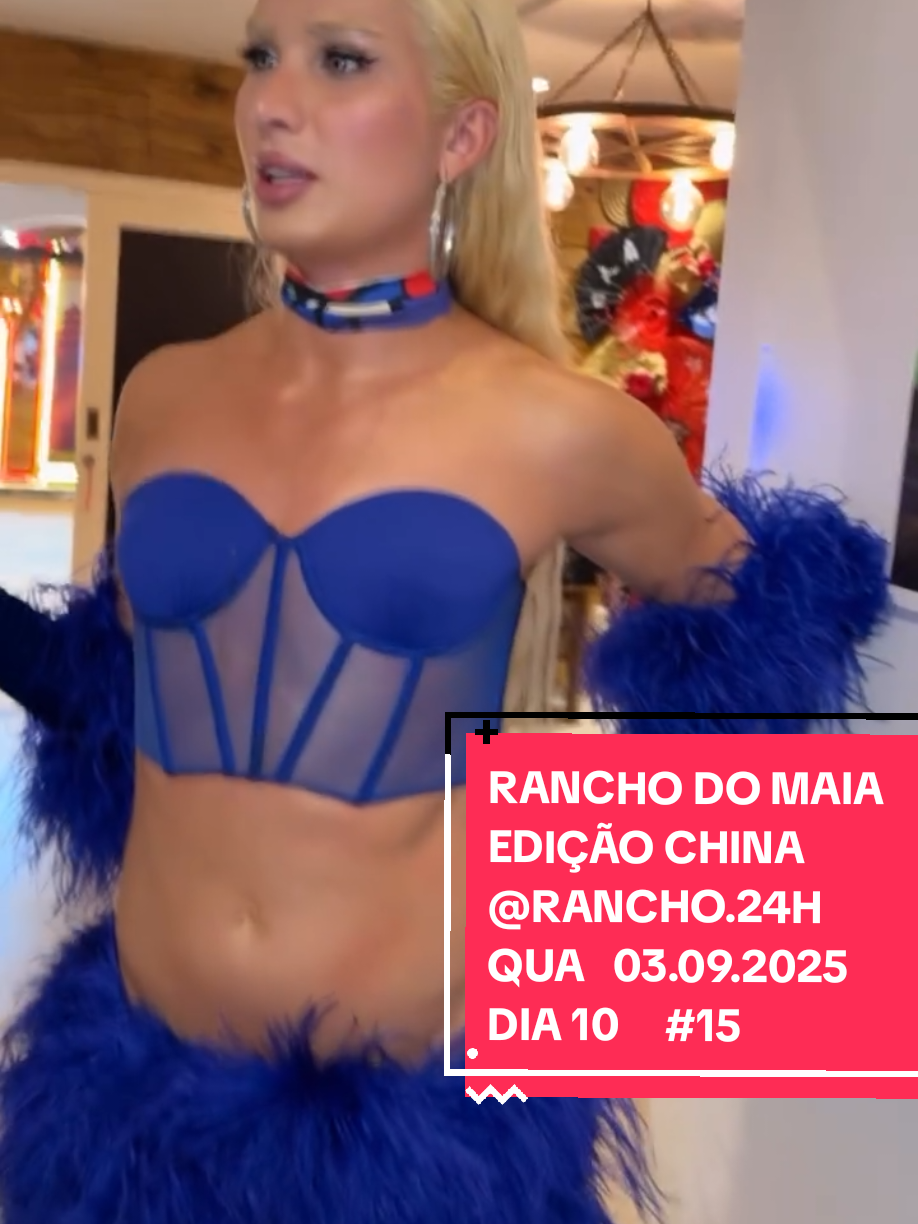 RANCHO DO MAIA EDIÇÃO CHINA   @RANCHO.24H QUA   03.09.2025    DIA 10     #15#ranchodomaia #ranchodomaia🌻💥🎥 #carlinhosmaiaof 