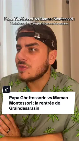 Papa Ghettossori vs Maman Montessori : Graindesarasin ne veut pas faire sa rentrée scolaire ! Et c’est AUKAY, il avait besoins de sommeil sinon c’est tempête émotionnelle assurée !  Vous en pensez quoi ?  #montessori #éducationpositive #maman #humour 