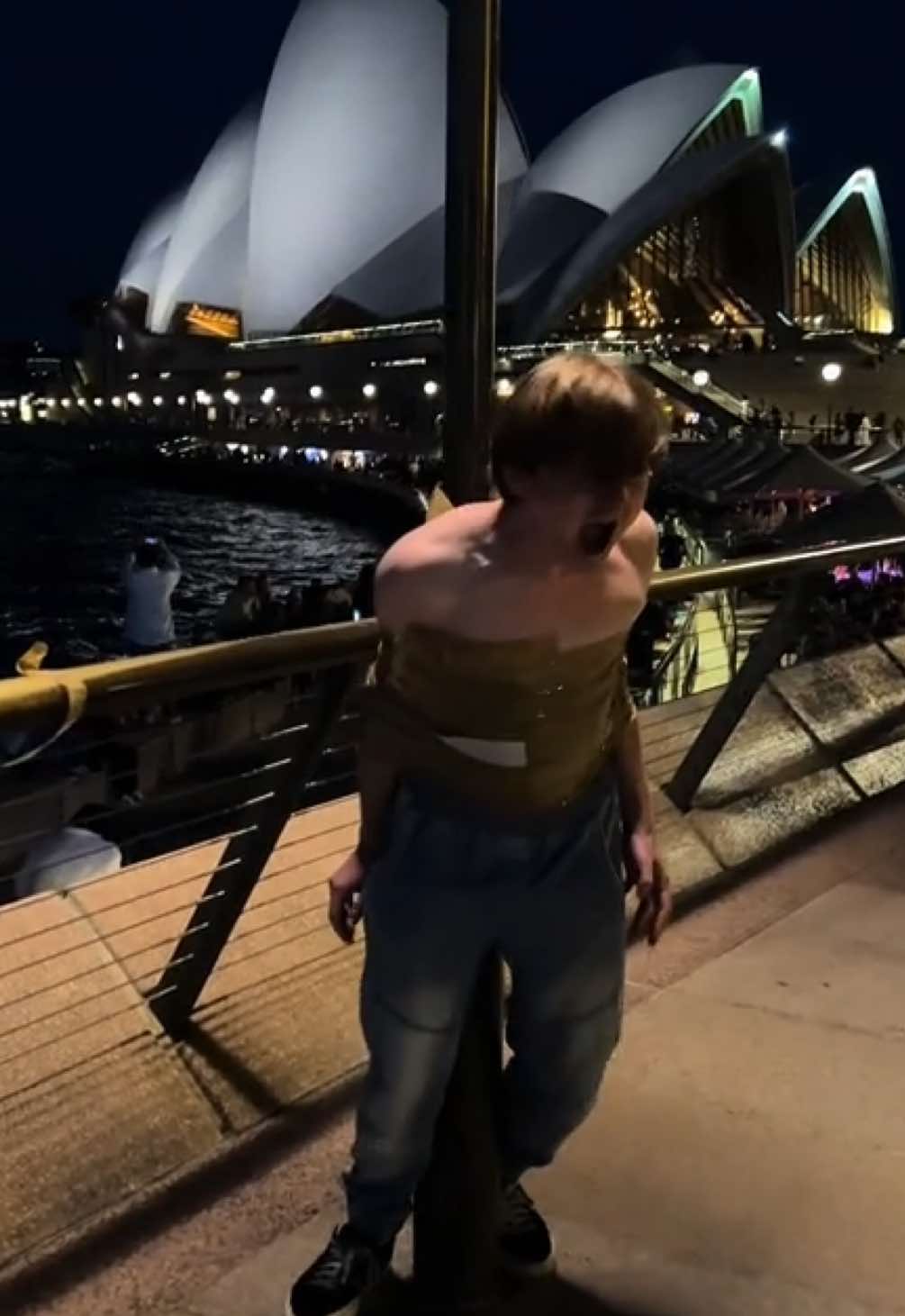 Performance Art #2: Sydney Opera House and Sydney Harbour Bridge Love, Joshua
