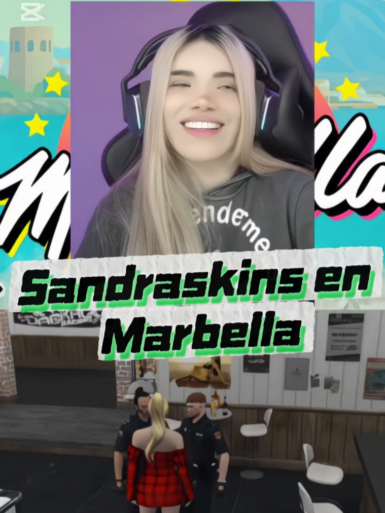 Sandraskins: Soy de la selva una huambrillaa😂 #sandraskins #marbellavice 