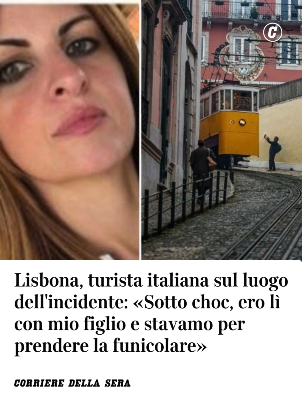 «Siamo sotto choc. Non so se riuscirò a calmare mio figlio»: Paola Landolfi, 52 anni, di Salerno, è arrivata sul luogo dell’incidente pochi istanti dopo: avrebbe dovuto prendere proprio quel mezzo per fare un giro turistico col figlio. Perché a Lisbona? «Lavoro come amministrativa all’università di Salerno, al dipartimento di Ingegneria civile, e sto facendo una settimana Erasmus, di staff training qui all’università di Lisbona. Nel tempo libero io e mio figlio ce ne andiamo in giro e ci godiamo la città». 👉 L'articolo di Valentina Santarpia sul Corriere #corrieredellasera #articolidelgiorno #lisbona