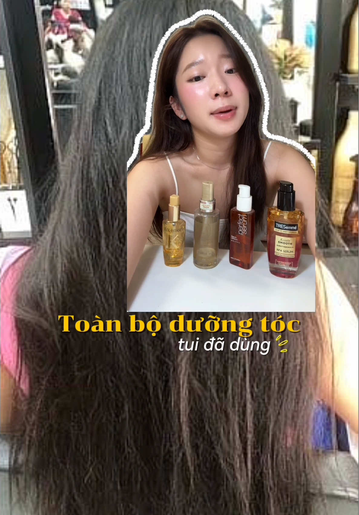 Lâu lâu mới ngoi lên nói về chuyện chăm tóc cho mọi người  #TRESemme #hoptaccungUnilever #serumTRESemme